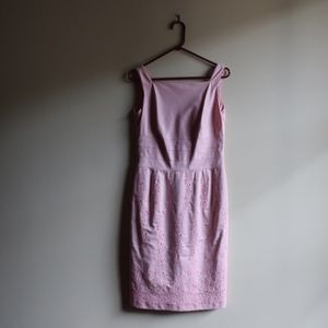 Floral Embroidered Pink Sundress